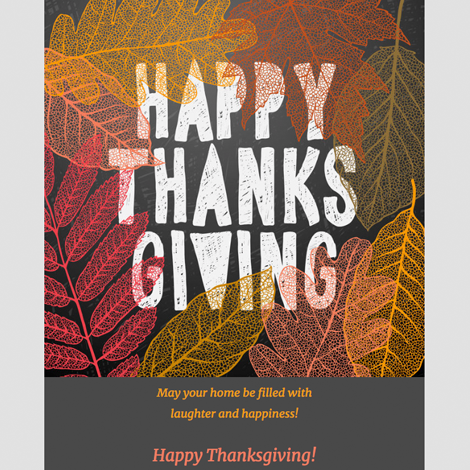 Thanksgiving eCard 14